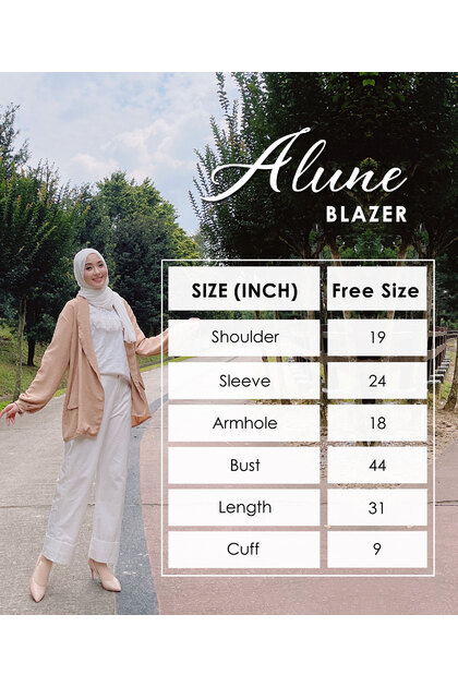 Alune Blazer in Wine