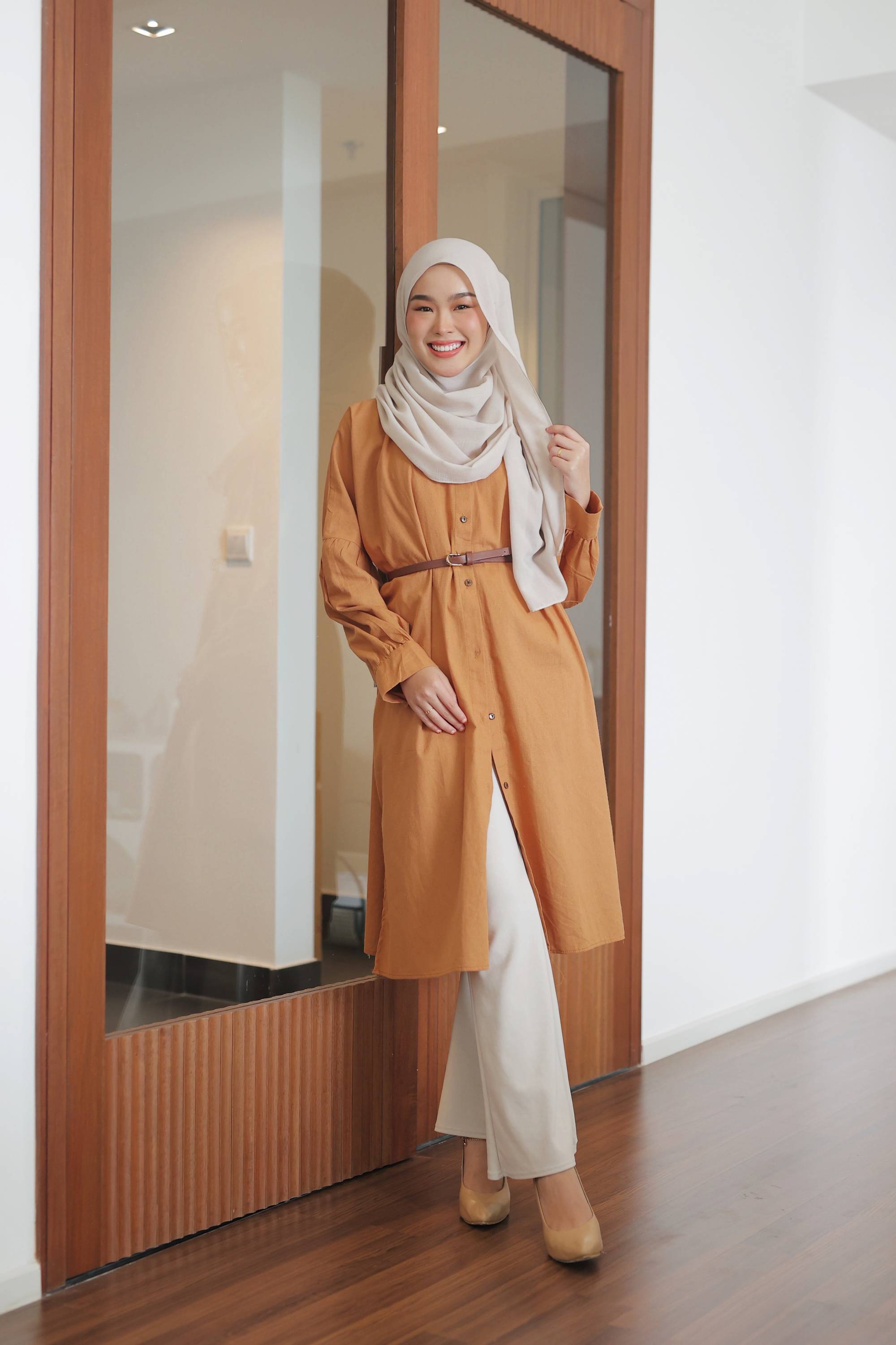 Geenie Blouse Cinnamon