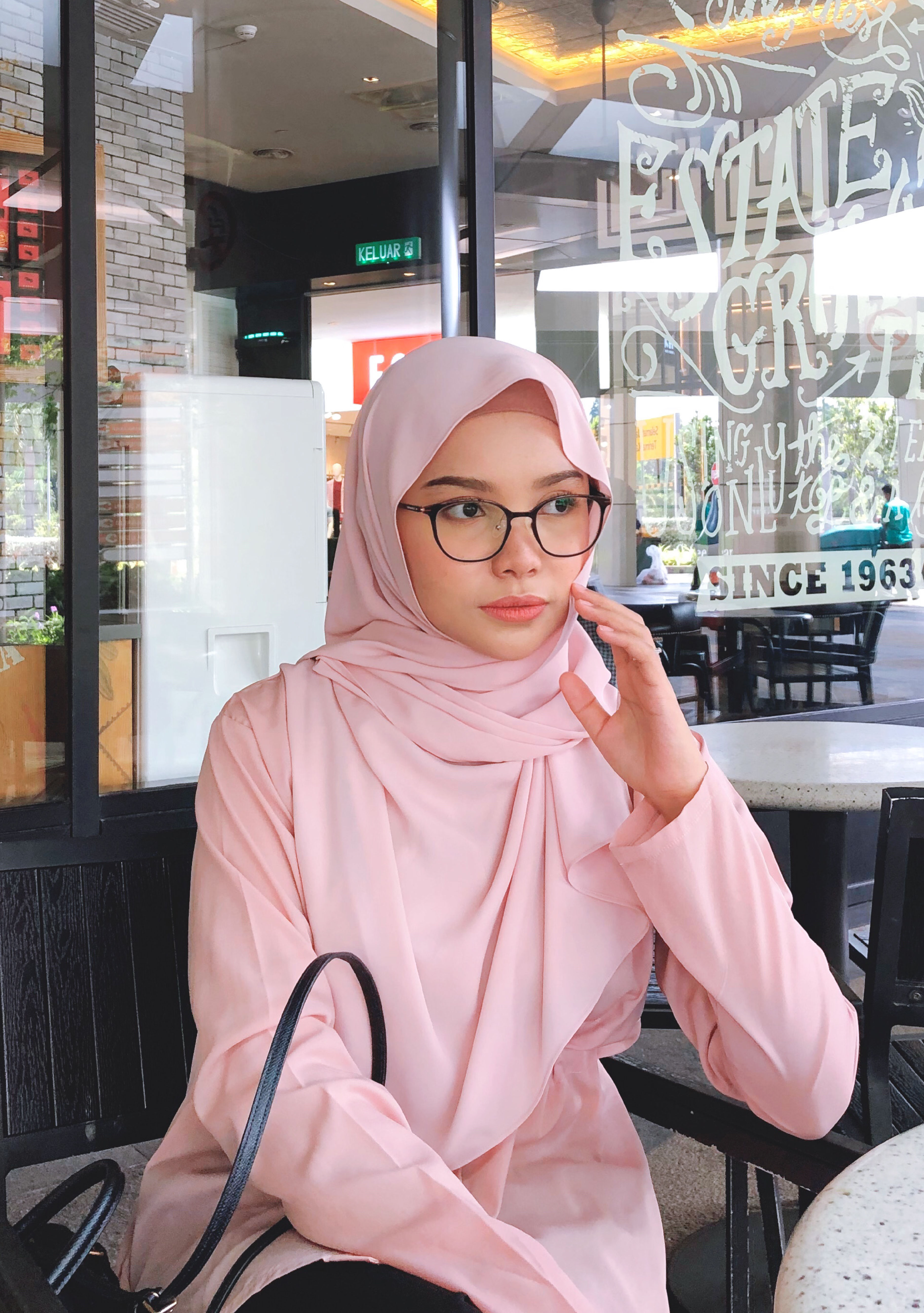 Sale how to wear hijab with glasses Online